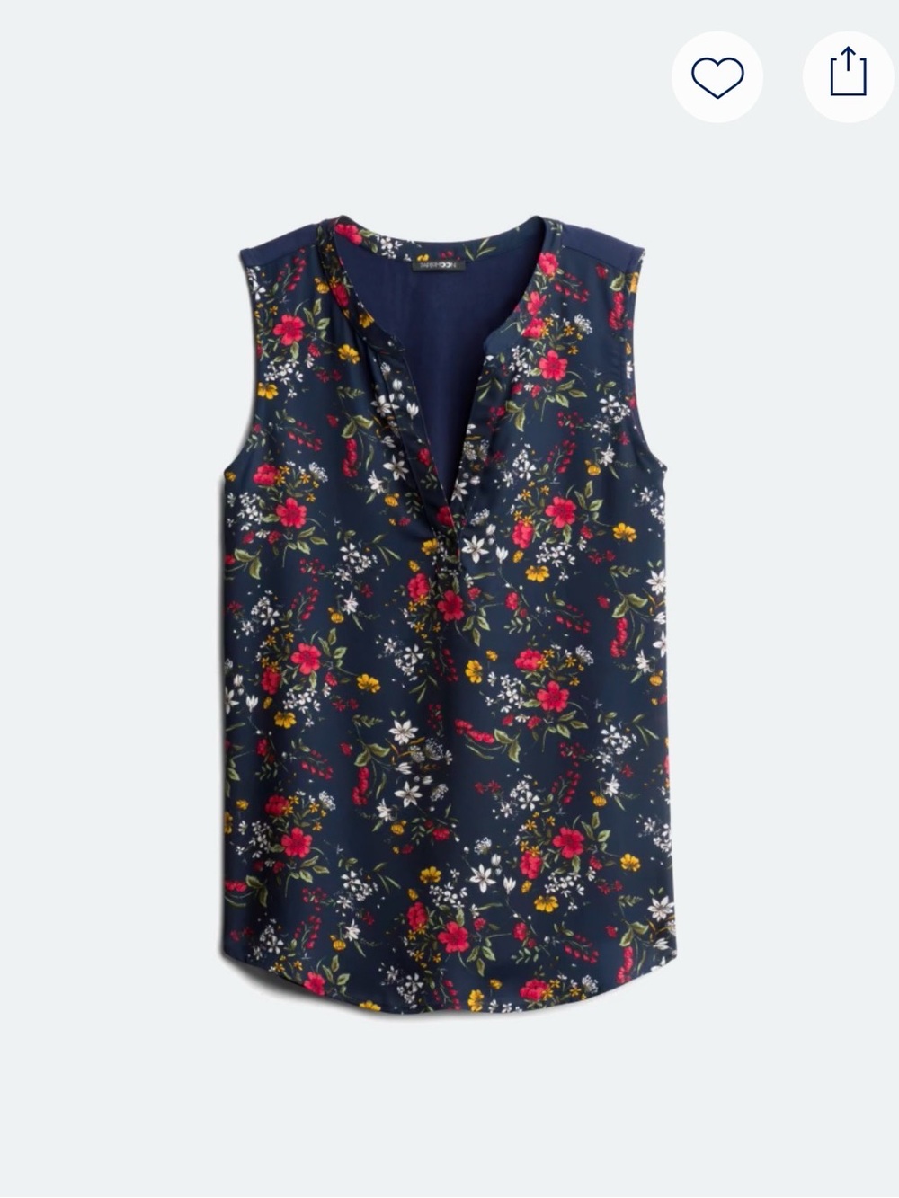 Papermoon - Fayette mixed material floral blouse